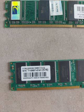 pacchetto RAM vecchi computer