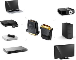 Adaptador HDMI Hembra a DVI Macho
