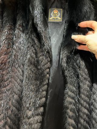 Chaqueta de piel conejo