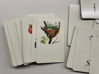 Gioco delle carte alfabetiche 1971 Rovigatti