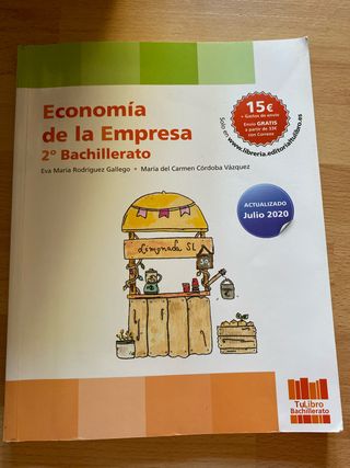 Economía De La Empresa, 2o Bachillerato