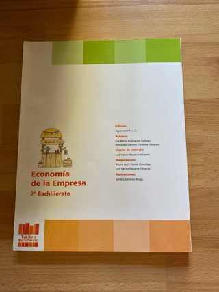 Economía De La Empresa, 2o Bachillerato