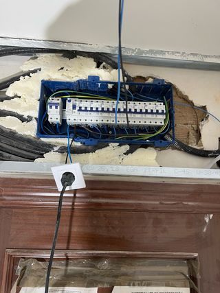 Trabajos de electricidad