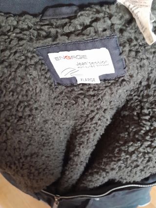 Cazadora con borreguiles juvenil.