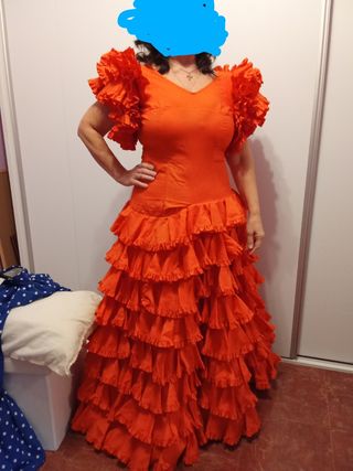 Traje de flamenca 