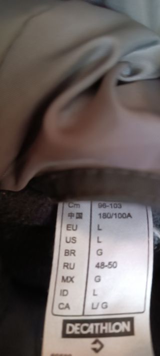 Anorack Quechua esquí y montaña