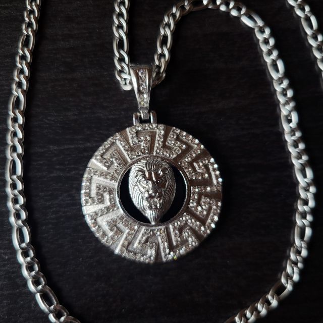 Collar León de Acero