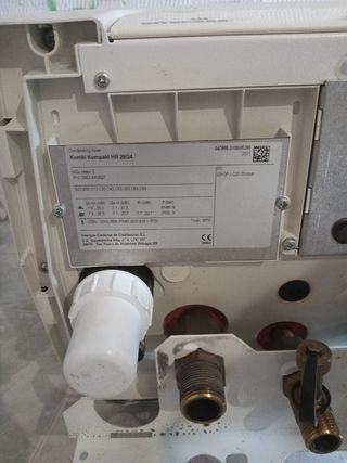 Caldera de gas natural