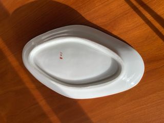 BANDEJA RABANERA ANTIGUA PORCELANA FRANCESA