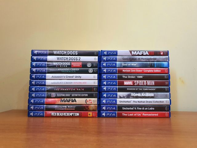 GIOCHI PS4 PS5 PLAYSTATION - INFO in descrizione