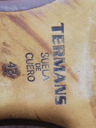 Zuecos piel Termans