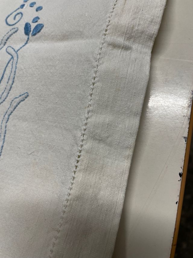 Asciugamano viso antico