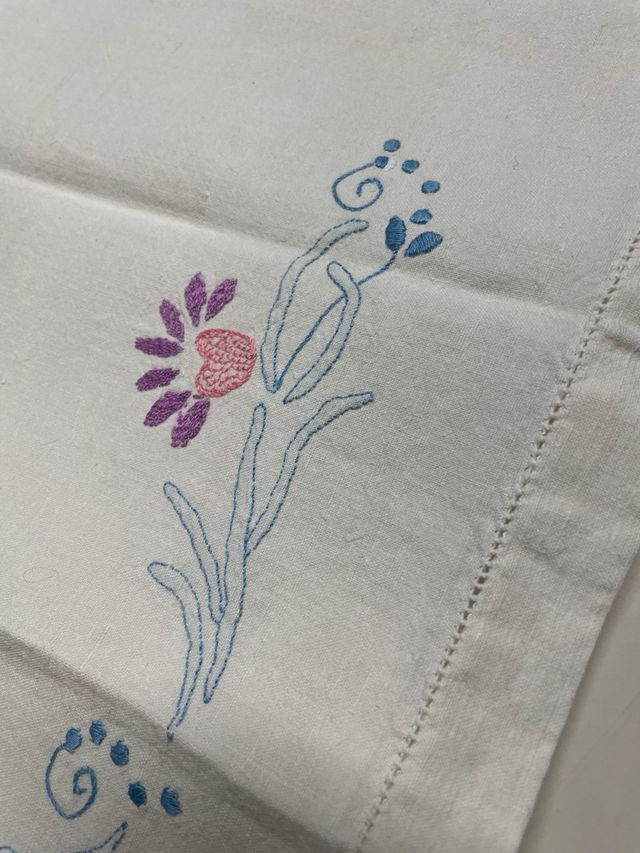 Asciugamano viso antico