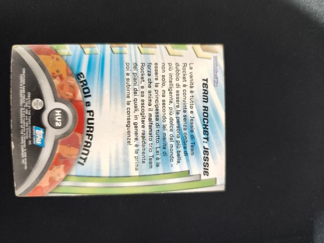 Pokemon Toops trading Cards Jessie HV2