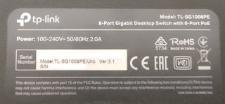 Switch TP-LINK TL-SG1008PE v3.1 POE+ 30w 8 porte