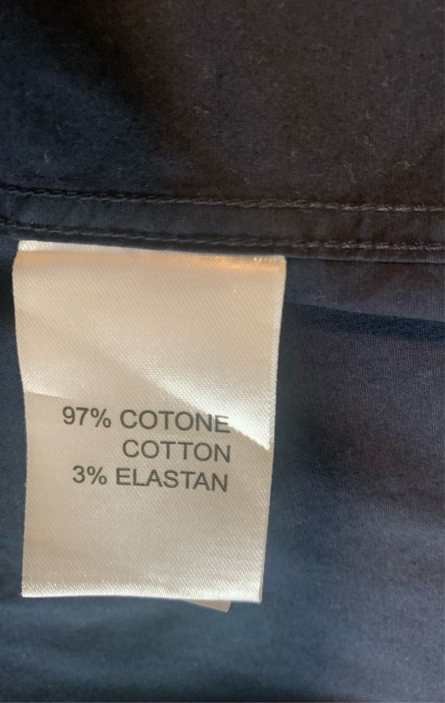 Camicia Doppelgänger comfort fit uomo blu marino