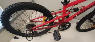 Bicicleta roja 