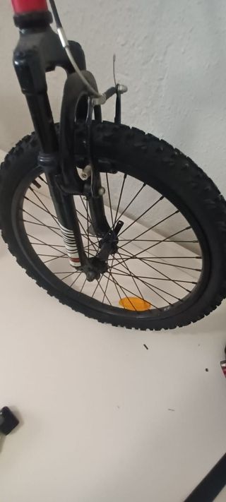 Bicicleta roja 