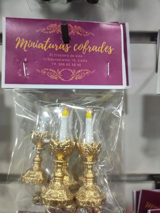 2 faroles con tulipa para pasos .