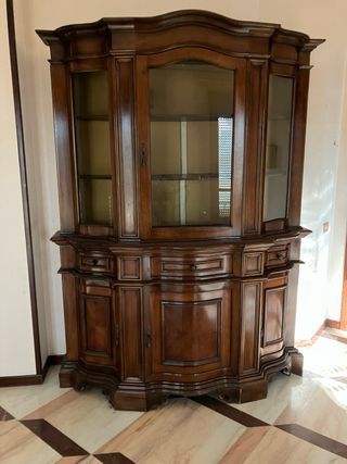 Cristalliera mobile soggiorno