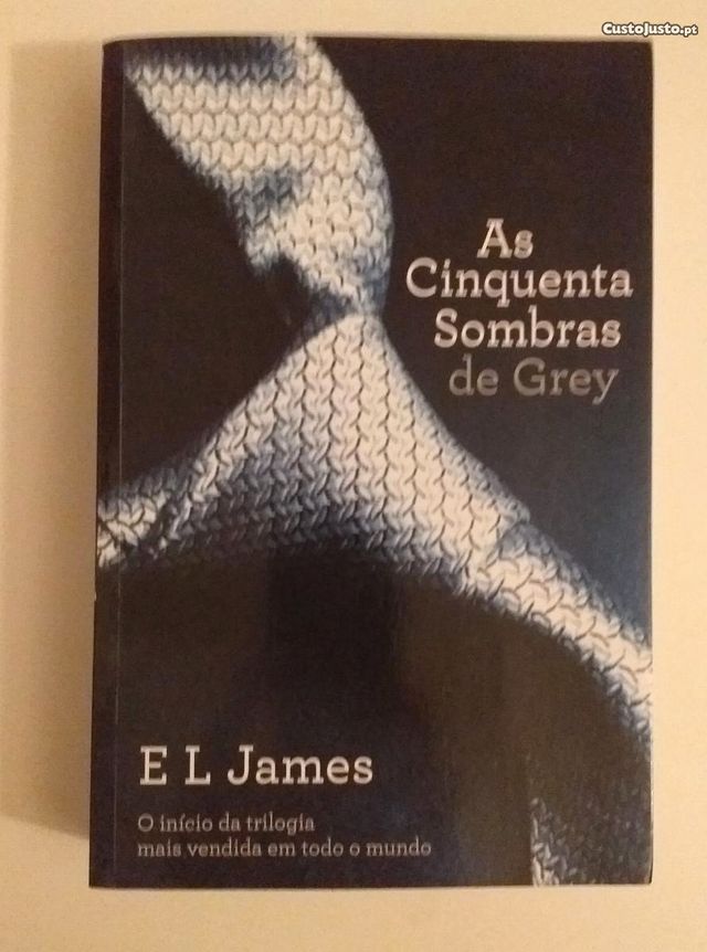 Livro As 50 sombras de Grey, obra prima literaria