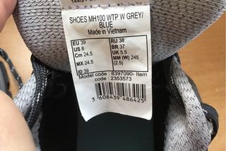 Zapatillas de montaña y trekking. Mujer núm 39