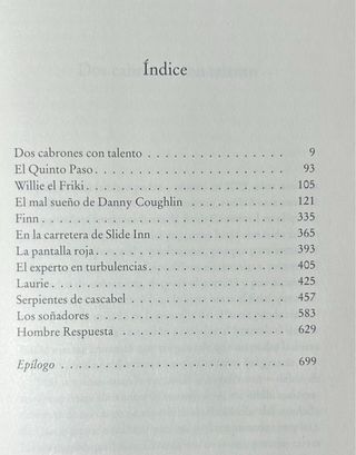 Si te gusta la oscuridad. Stephen King.