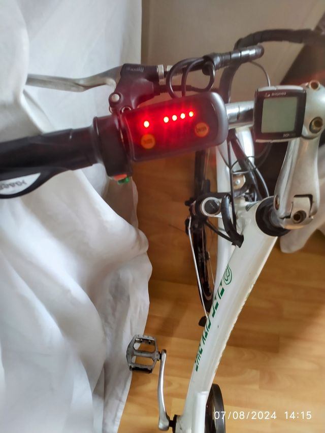 Bicicleta electrica,
Bateria portatil.