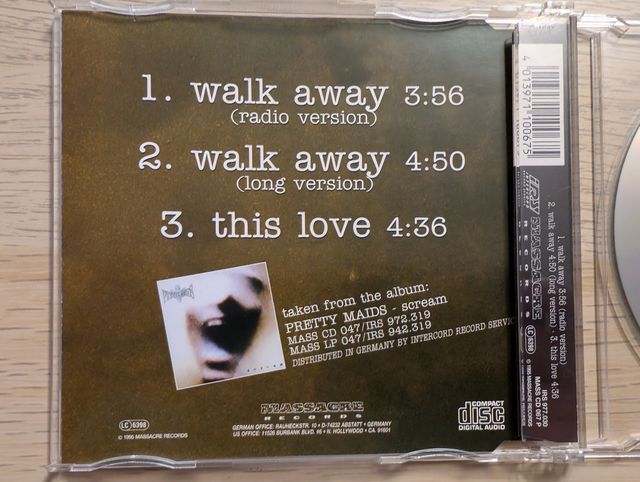 Pretty Maids - Walk Away (1995)