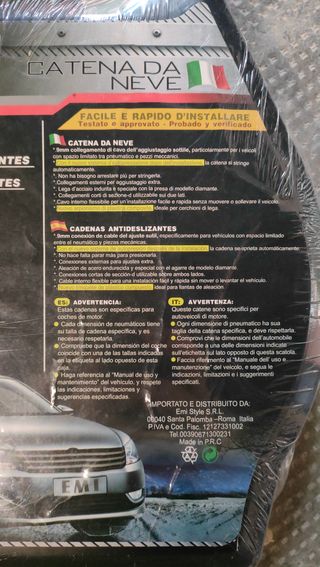 Catene da Neve KNS50 EMI 9mm