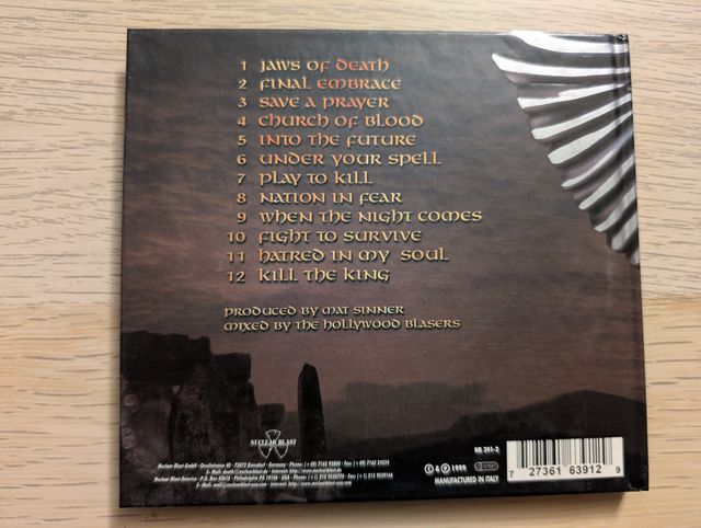 Primal Fear - Jaws of death (1999)