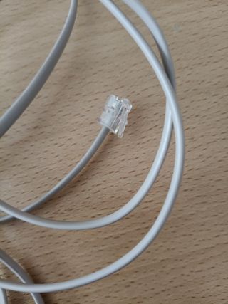 Cables telefonía 1,50 m aprox 
