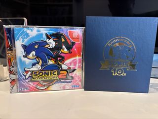 Sonic 10th anniversary dreamcast