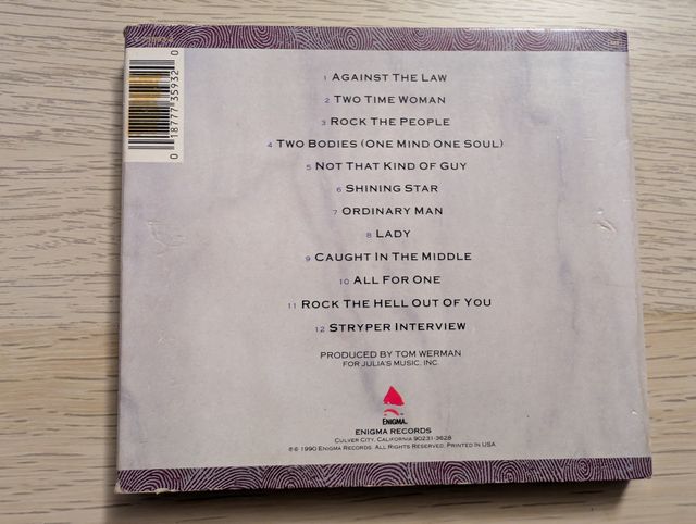 Stryper - Against the law (1990)