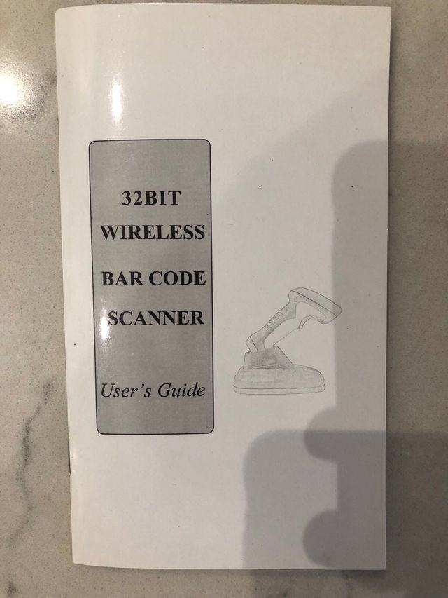 Lector codigo de barra inalambrico