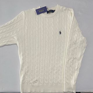 Jersey Ralph Lauren blanco.