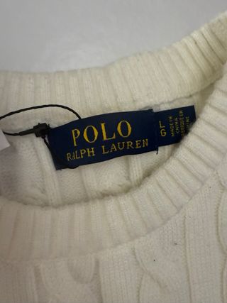Jersey Ralph Lauren blanco.