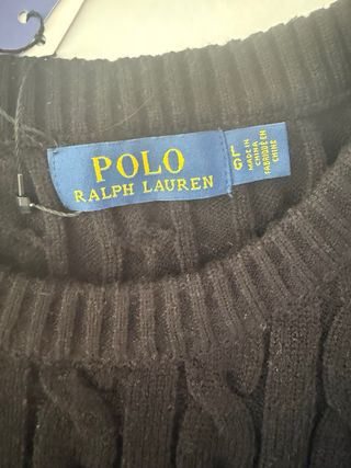 Jersey Ralph Lauren negro.