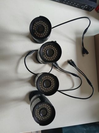 Kit cámaras de video vigilancia