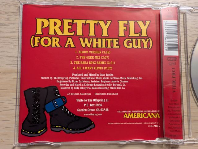 The Offspring - Pretty Fly (For a white guy) (1998