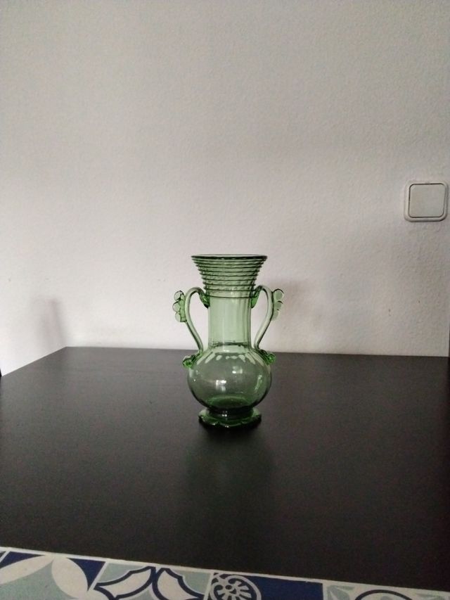 Jarrón vidrio