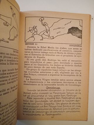Libro antiguo escolar