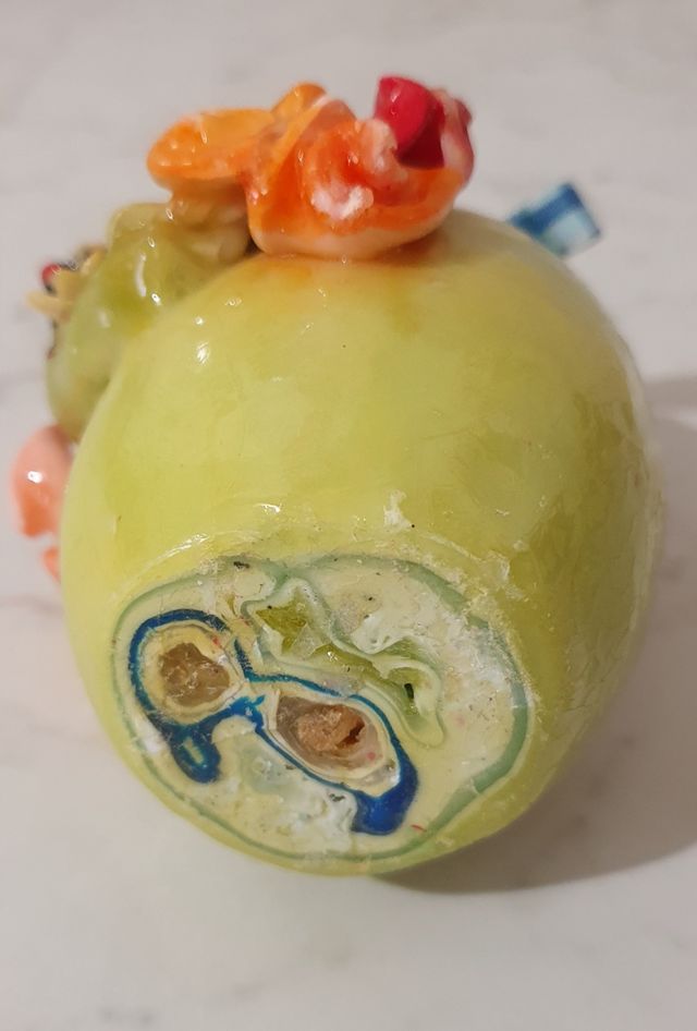 Candela D'arte a forma di uovo