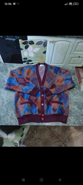 Cardigan in pile Missoni