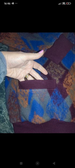 Cardigan in pile Missoni