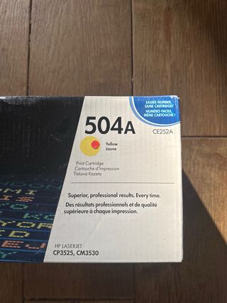 Tinta de impresión HP Laserjet