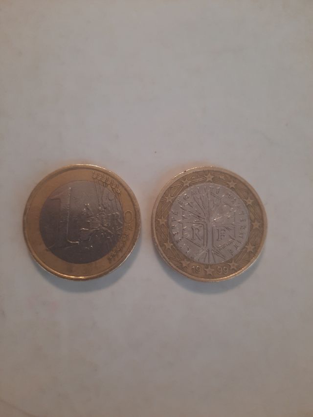 Monedas 1€ (Francia 1999)