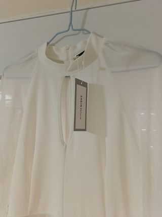 Mono blanco largo 
