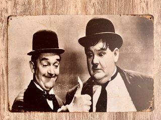 Cartel el gordo y el flaco
