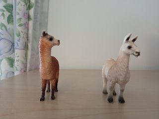Llama y alpaca Schleich